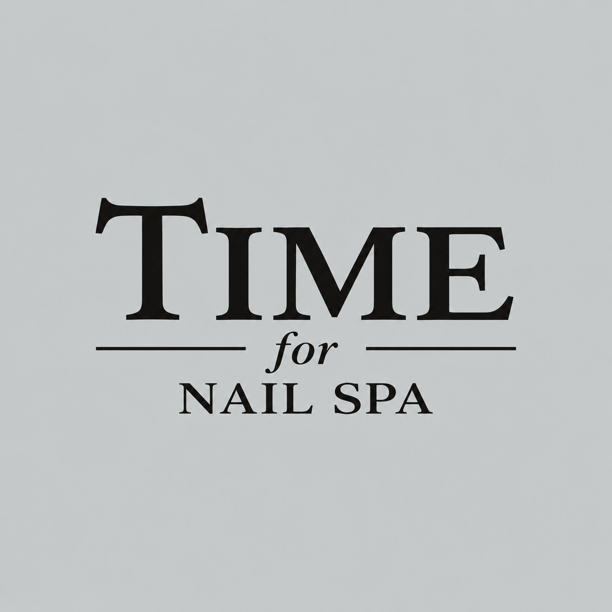 Time for Nail Spa original logo